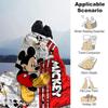 Mickey Mouse Comic Strip Blanket Soft Throw Blanket For Home Bedroom Bed Sofa Travel Office Solid Christmas Blanket