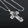 Drip Oil Multi-Layer Necklace, Gold And Silver Men'S Personalized Trendy Pendant.