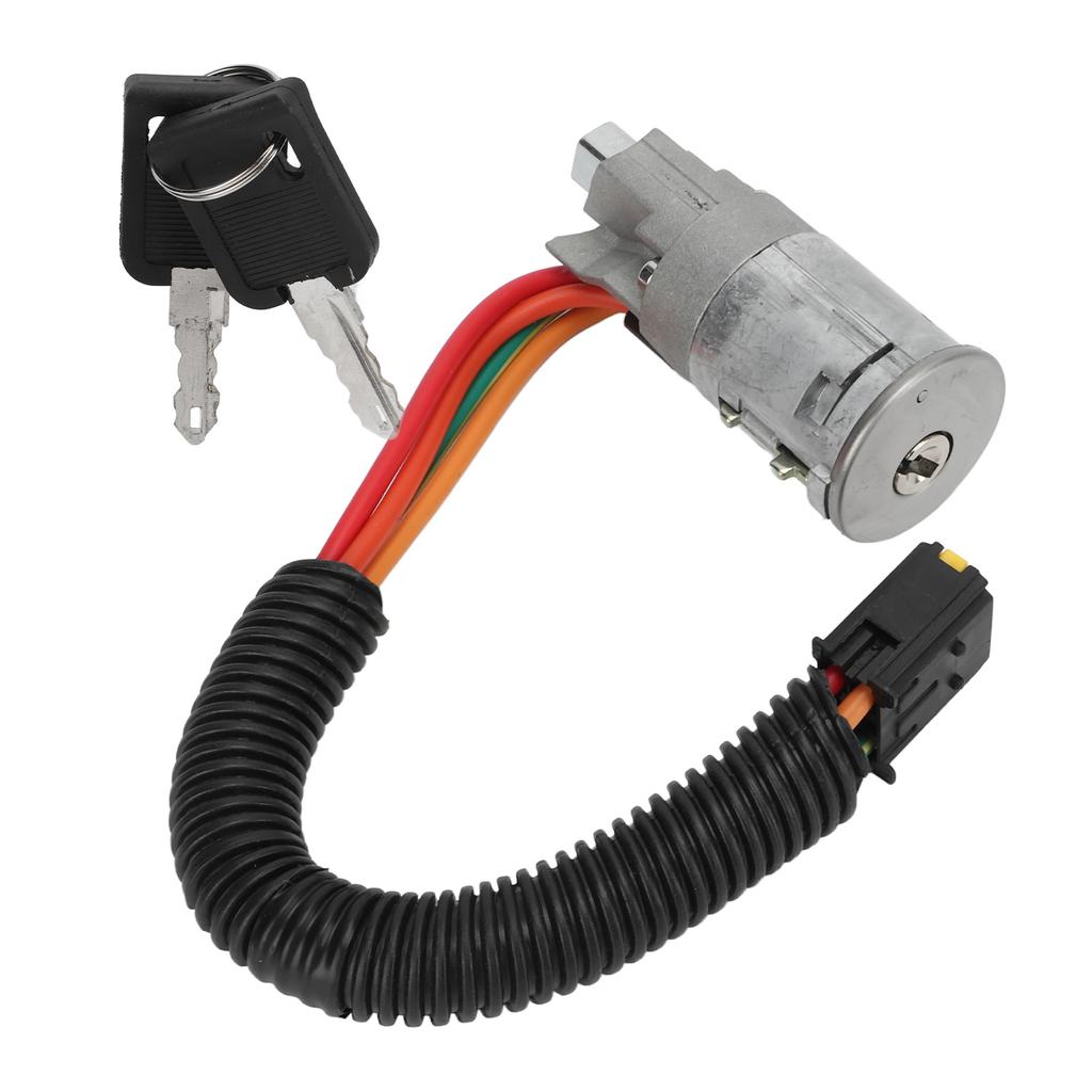 Ignition Barrel Switch with 2 Keys 7701471098 Replacement for MEGANE SCENIC MK1 1996‑2003