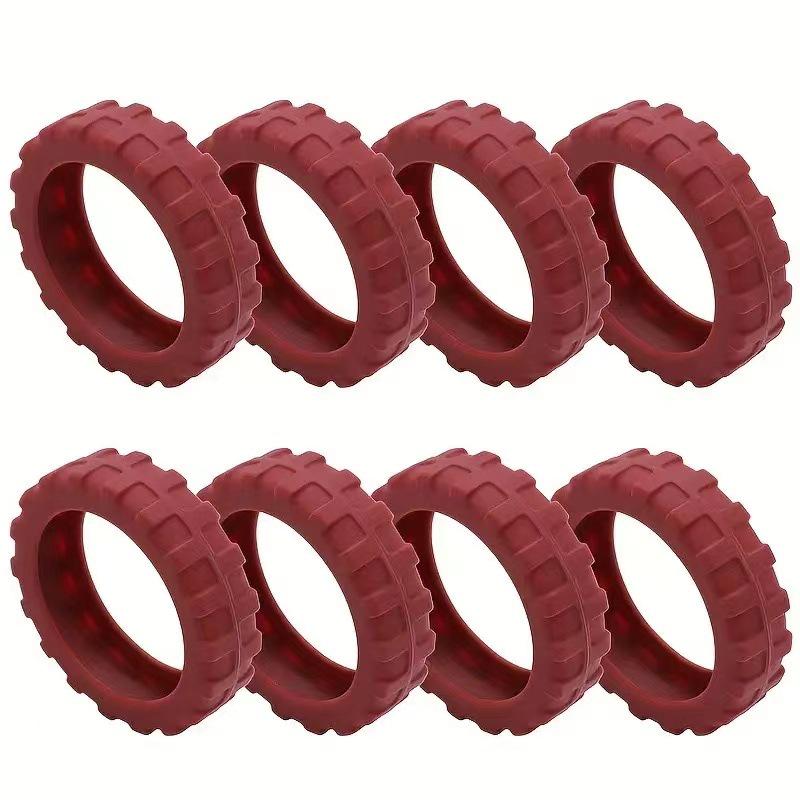 Silicone Protective Cover for Silent, Shock-Absorbing Suitcase Wheels