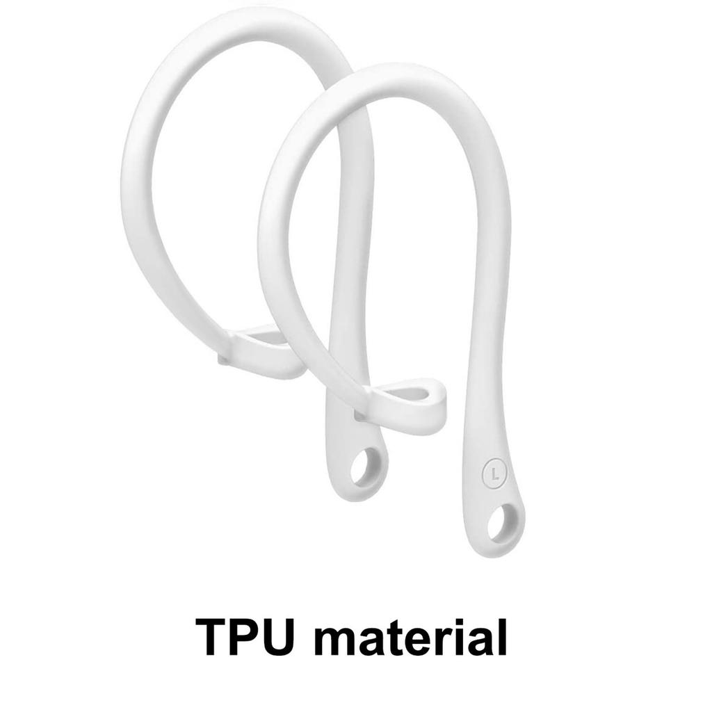 1 Pair Silicone Anti-lost Silicone Ear Hook for Apple Air Pods 4 3 2 1 Pro Sports Anti-drop Ear Hook Wireless Earphone Ear Hooks