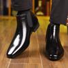 Autumn Winter Leather Chelsea Boots for Men Designer Soft-soled Business Men Dress Shoes Big Size Ankle Boots Male
