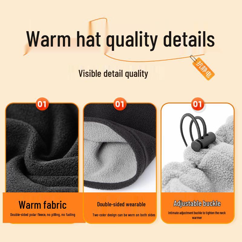 XTEP Winter Outdoor Cycling Neck Warmer Balaclava