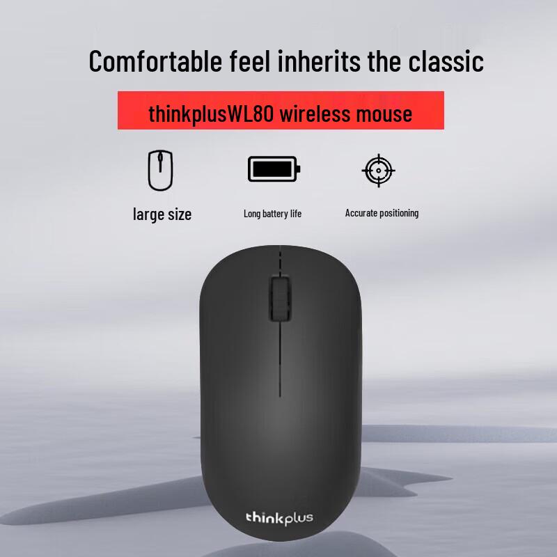 Lenovo ThinkPlus WL80 Wireless Mouse