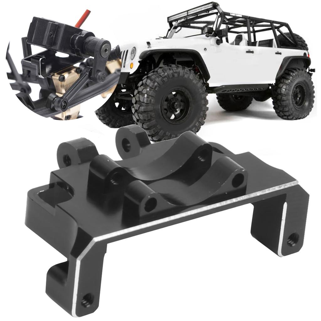 Aluminum Alloy Steering Servo Fixing Mount for Axial SCX24 90081 AXI00002 1 24 RC Car