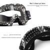 Motorcycle Goggles Water Transfer Off-road Outdoor Riding Sports Glasses Ski Goggles Windproof Glasses