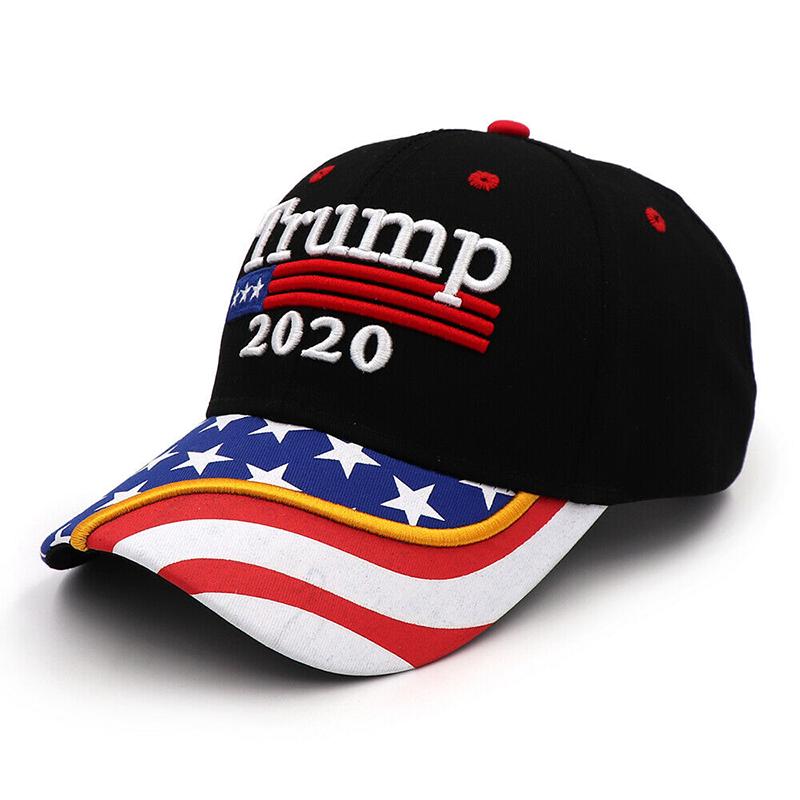 President Donald Trump 2020 USA Flag Baseball Cap Hat Make America Great