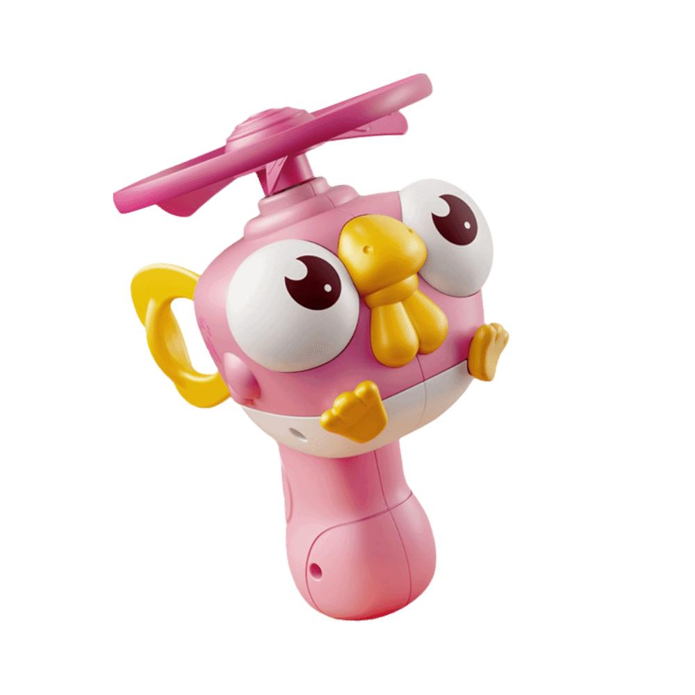 With Spinners Bird Launcher Toy Soft Material Flying Saucer  Parent-Child Interaction