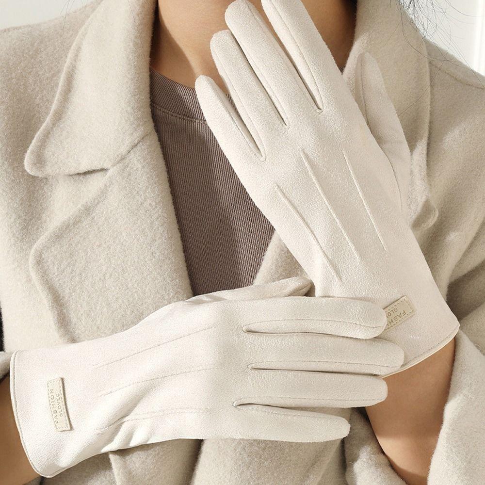 Touch Screen Keep Warm Gloves Windproof Mittens New Cycling Gloves  Women