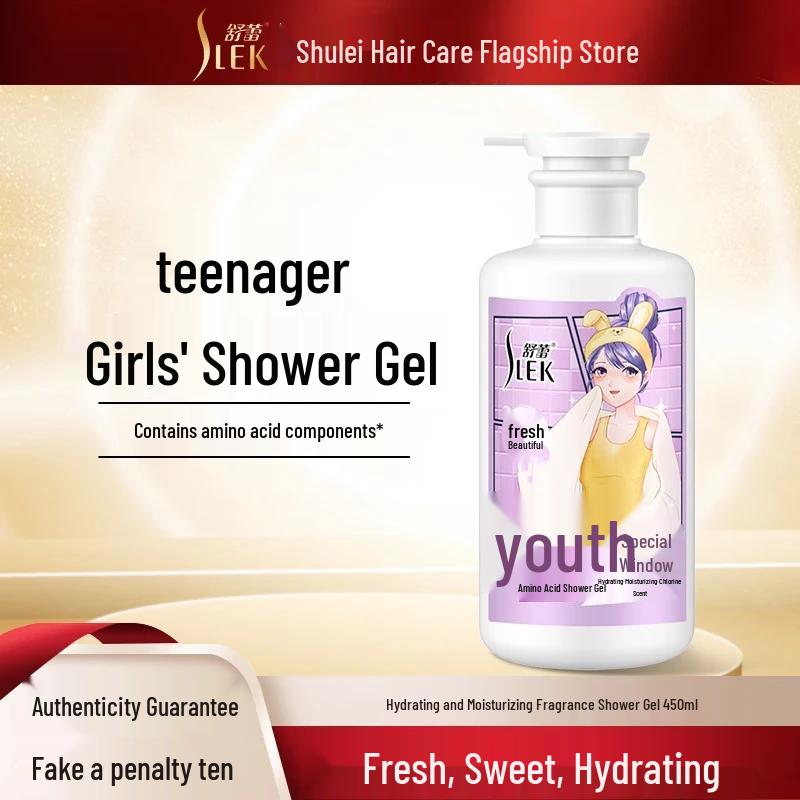 SLEK Teen Hydrating Fragrance Shower Gel
