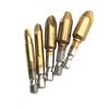 5pc hexagonal handle single head screw extractor wooden screw iron screw slide tooth broken end removal power tool accessory set