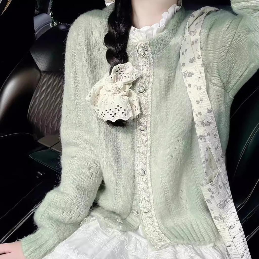 Women's Sweater, Beautiful Knitted Cardigan Jacket Women's Spring and Autumn Styles