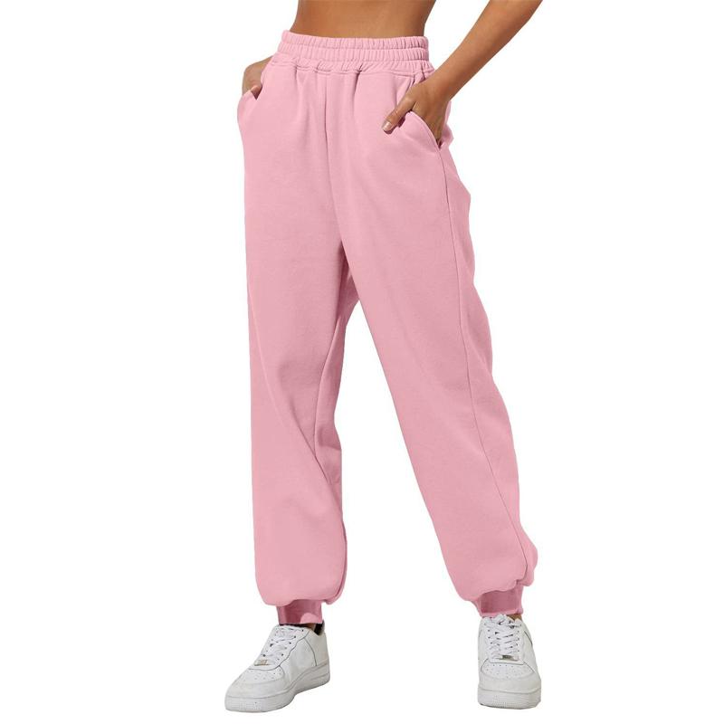 Women's High Waisted Loose Sweatpants Comfortable High Waisted Joggers Casual Sweatpants with Pockets