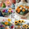 A Top Quality 24pcs Soft Hand-Knitting Yarn Fine Quality Warm DIY Cotton Wool Threads for Handmade Crochet Knitting Craft