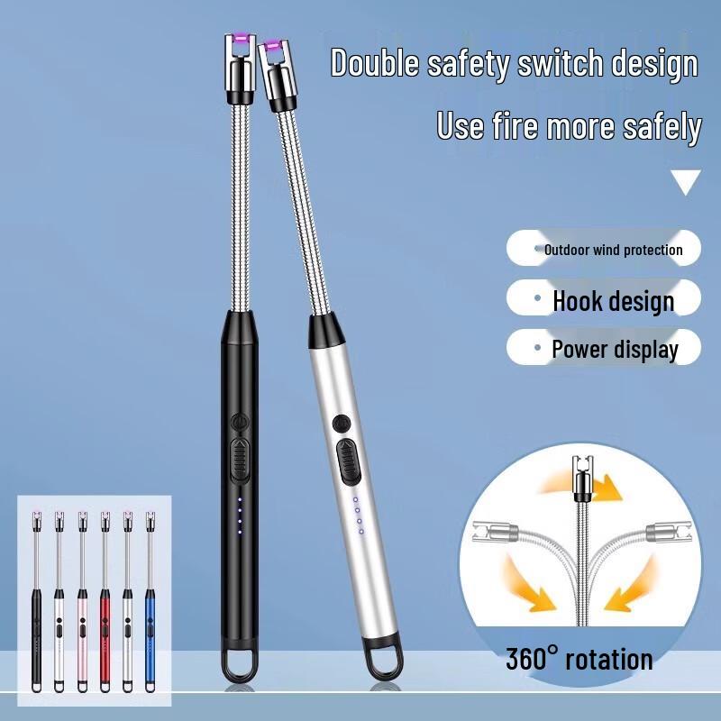 Windproof Extended Electronic Gas Lighter