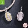 S925 Sterling Silver Virgin Mary Pendant Jewelry Accessories Cross-Border Fashion Mother Diy Beads