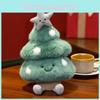 Christmas Tree Apple Snowball Plush Doll Christmas Decoration Children Toy For Holiday Gift