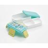 Skater Bento Box 2 vrstvy 600 ml pro ženy Antibakteriální Fluffy Dome Víko Vyrobeno v Japonsku Sanrio Hangyodon Comic PFLW4AG