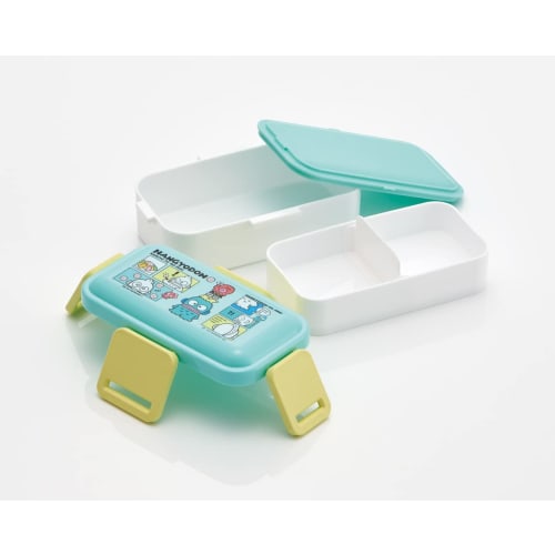 Skater Bento Box 2-lags 600 ml for kvinner Antibakteriell Fluffy Dome-lokk laget i Japan Sanrio Hangyodon Comic PFLW4AG
