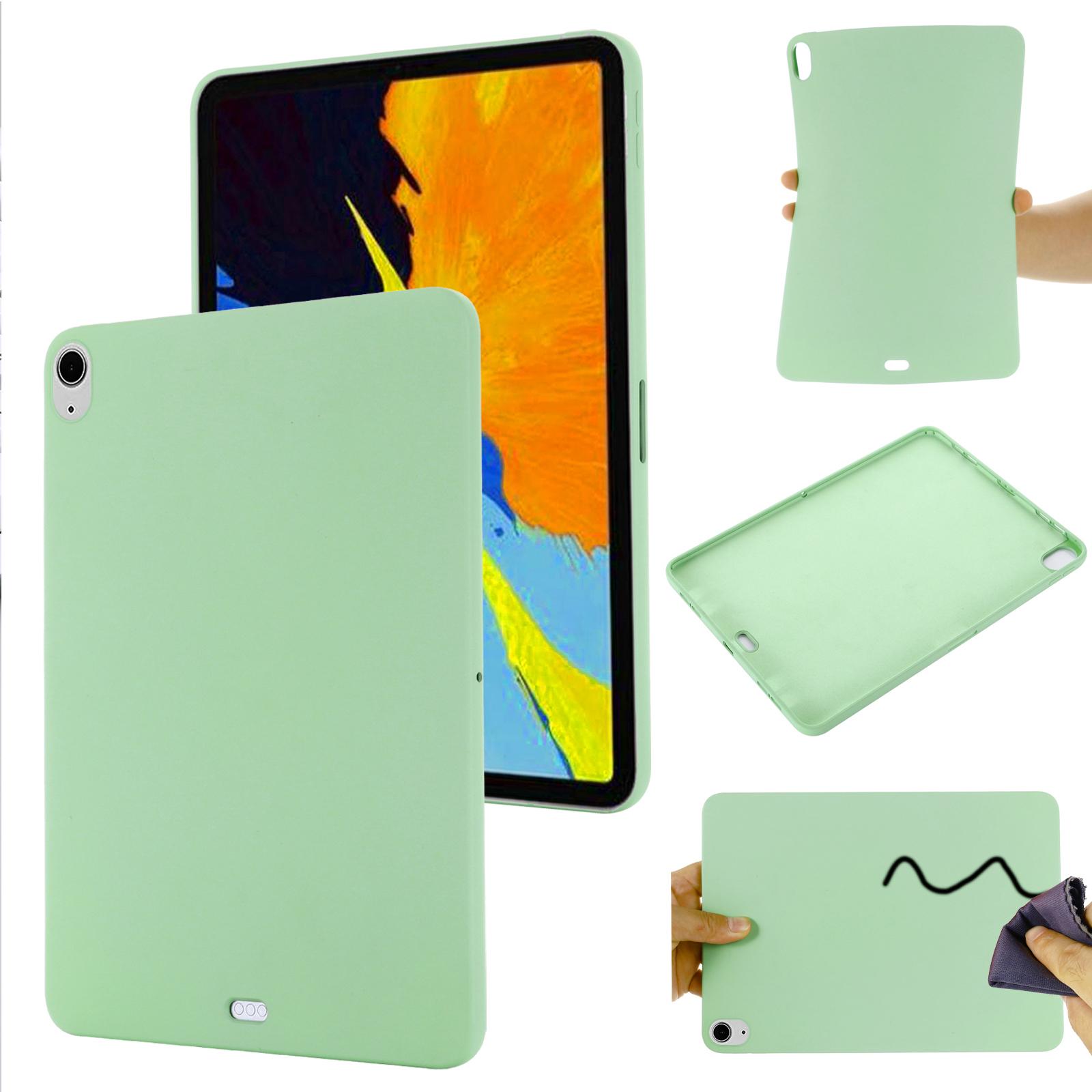 

For iPad Air 13 (2025)/(2024) Case Liquid Silicone Scratch Resistant Tablet Cover Green