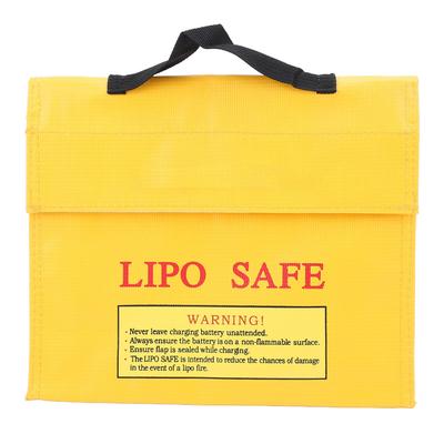 Torba Lipo Safe Torba na Baterie Lipo Zapinana na Rzep Ognioodporna Wybuchoodporna Saszetka Bezpieczna na Baterie Lipo