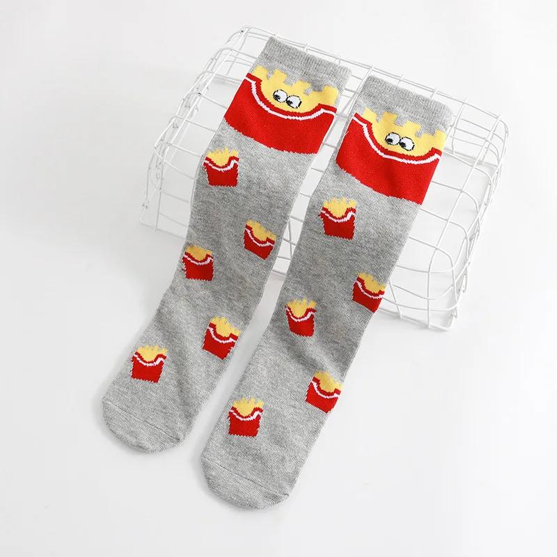 Girl Socks 3-12 Years Old Cotton Knee High Lovely Long Children's Legwarmers Kids Dance Stocking Cute Animal Carton