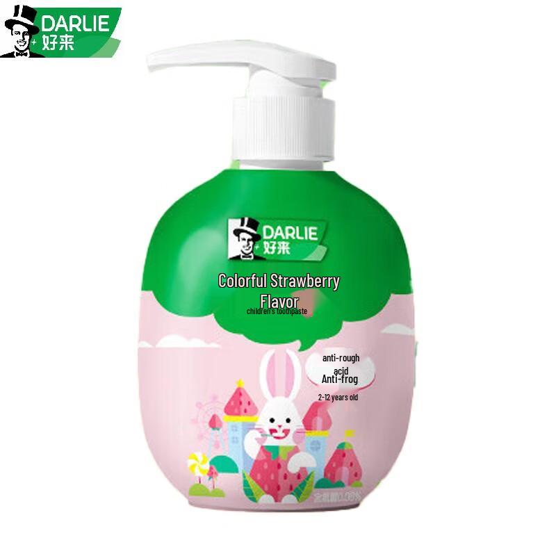 

Darlie Kids Press-Type Fluoride Toothpaste, Strawberry Flavor