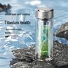 Temok Double-Wall Glass Tea Infuser Bottle