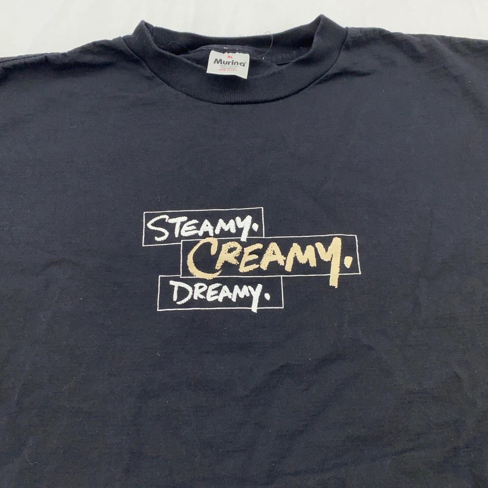 

vintage 90s MELROSE PLACE & KAHLUA LIQUEUR MONDAY NIGHT PARTIES T-Shirt L/XL tv S