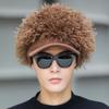 Luxurious Plush Knitted Hat Trendy Portable Hat Soft Fashionable Hat for Hiking and Everyday Fashion Accessory