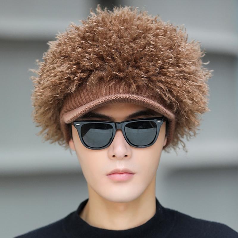 Luxurious Plush Knitted Hat Trendy Portable Hat Soft Fashionable Hat for Hiking and Everyday Fashion Accessory