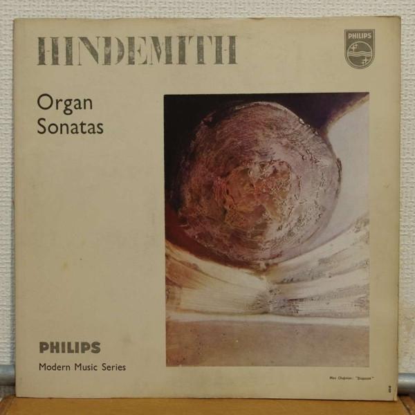 

LP Record PAUL HINDEMITH Organ Sonatas A01521L Philips Germany Classical Used