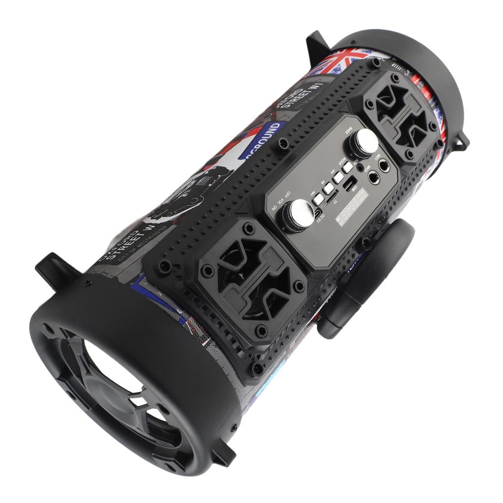 Bluetooth reproduktory Graffiti RGB bezdrátový reproduktor s hlasem, zásuvný subwoofer pro domácí párty