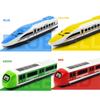 Set of 2 Mini Pull-Back Inertia Train Toys for Kids Mobile Diecast Vehicles Cartoon Racing Cars Ideal Boys' Gift