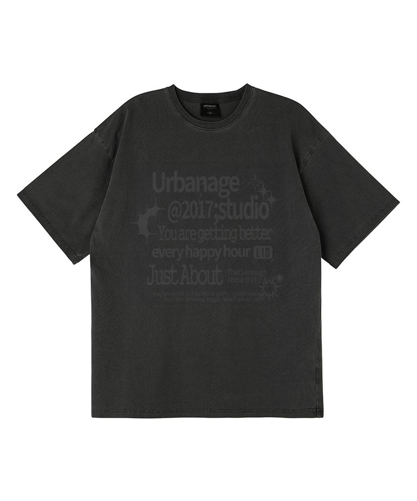 URBANAGE Just About Pigment Oversleeve Black