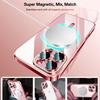Beschichtung Weich Für Magsafe Handyhülle Für iPhone 17 16 15 14 13 12 11 Pro Max Plus Air Magnetisches Kabelloses Laden Transparente Hülle