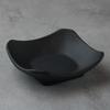 [ware hendey] Schlichte quadratische kleine Schale, 11 cm, Unzerbrechlich, Hergestellt in Japan, Premium Schwarz, Hitzebeständig (240 Grad), Spülmaschinenfest, Mikrowellengeeignet,