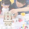 Intelligent Sensing Coin-eating Robot Diy Wood Material Science Experiment Toy For Elementary Students Ha-a03