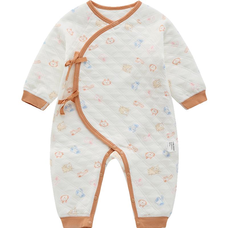 Labi Unisex Padded Warm Long-Sleeve Romper 66