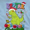 Rugrats Mens Reptar The Red Nosed Reindeer Christmas T-Shirt