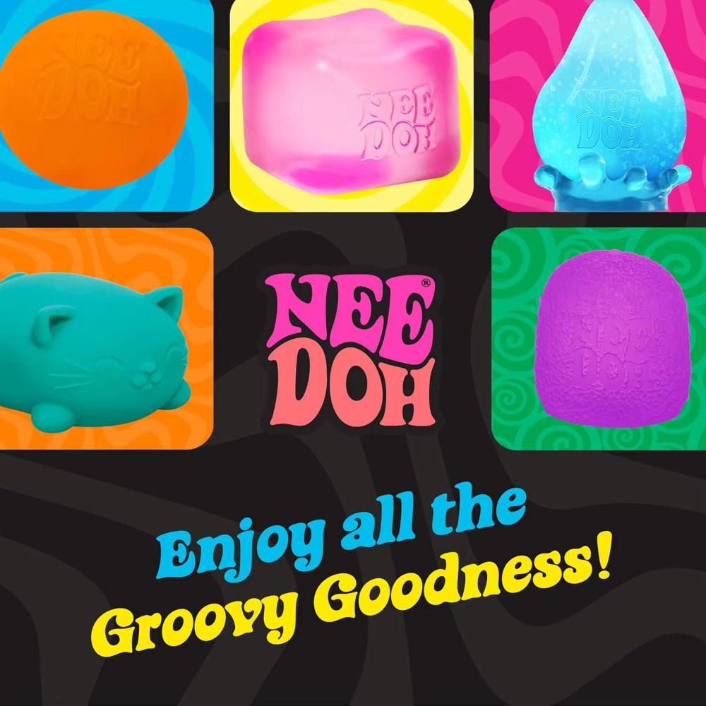 Cute Bear Nee Doh Maltose Squeeze Toy Dough Colorful Sensory Toy Creative New Item Desk Decoration Stress Relief Doll