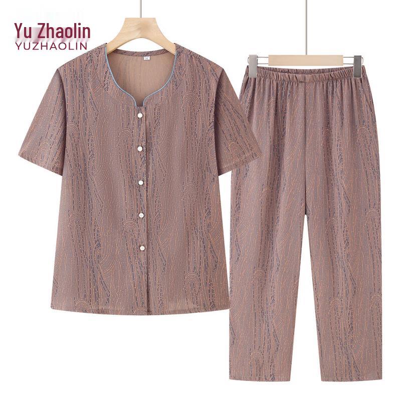 

YUZHAOLIN Women s Summer Casual Two-Piece Set 4XL