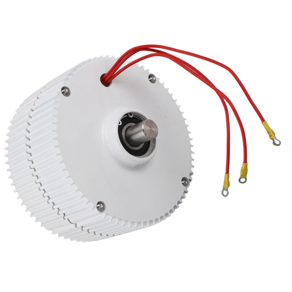 Generator cu dublu arbore 48V Motor electric sincron AC cu magnet permanent trifazat pentru turbine eoliene