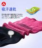 WIOIW Men's Coolmax Five-Toe Socks, Durable Sports Socks for Running, 3-Pair Set
