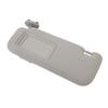 Sun Visor Fabric Grey Sun Shielding Visor Mirror with Makeup Mirror Replacement for Toyota Corolla 2007 To 2013 Left