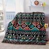 Coperta con motivo nativo americano Coperta in flanella per letto, divano, Campeggio, Escursionismo, Essenziali per picnic, regalo per la famiglia Regali per fan
