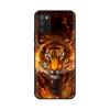 For Samsung A03s Case Silicone Soft Space Wolf Phone Cover For Galaxya03s A 03s A03 S Case 6 .5 Inch Tpu Bumper Fundas Painted
