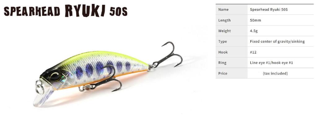 Duo Spearhead Ryuki 50S Sinking Lure ADA4055 (7166)
