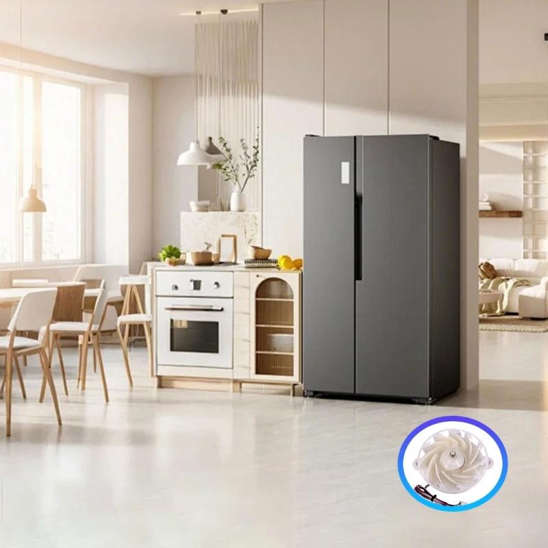 Quiet Running Replacement DIRECT CURRENT Blower Fan for Refrigerator Refrigerating Systems with Low Power Consumption