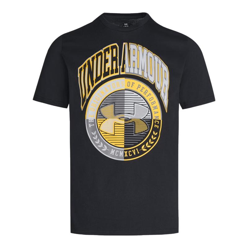 Under Armour Men's Varsity Crest Loose Short Sleeve T-Shirt